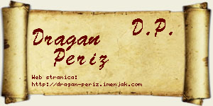 Dragan Periz vizit kartica